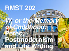 Perec, Postmodernism, and Life Writing